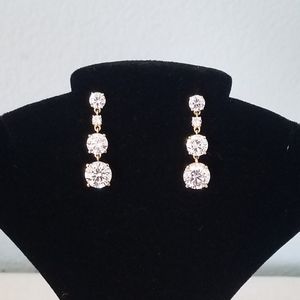 Beautiful CZ Diamond Earrings